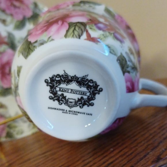 Kent Pottery Kitchen Kent Pottery Tea Cup And Saucer Poshmark
